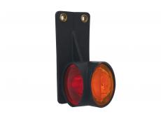 LED Umrissleuchte Rechts 12/24V Weiß + rot + gelb